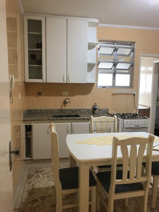 Apartamento Santos 2 Dormitorios Gonzaga / Jose Menino - 6 Pessoas Luaran gambar